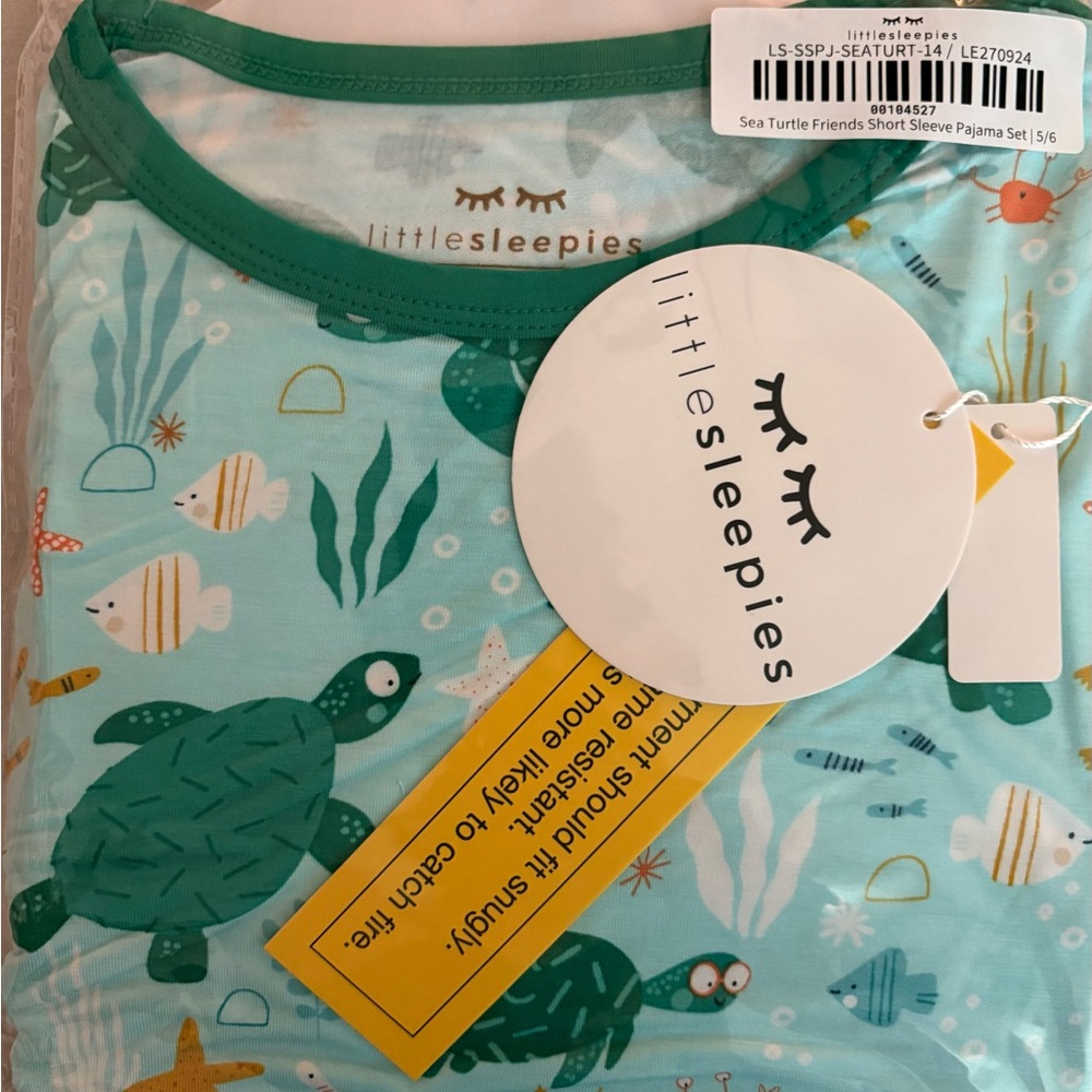 Little Sleepies Aquatic Friends Pajama Set